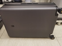 地平线8号（LEVEL8）行李箱密码拉杆箱男女托运大容量万向轮学生旅行者PC箱 24英寸灰 实拍图