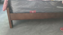 京东京造悦枫实木床 天然橡胶木 双人床胡桃色1.8×2米 邦尼尔床垫套装 实拍图