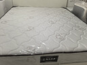 海马亦言床垫 席梦思天然乳胶椰棕独立弹簧五星级十大酒店双面加厚品牌 经济A款：羊绒+硬质棉+精钢弹簧 1.5x1.9米 实拍图