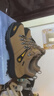 骆驼（CAMEL）户外登山鞋男 耐磨徒步鞋牛皮户外鞋 A63202a6015 棕色 42 实拍图