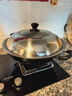 炊大皇炒锅铁锅无涂层铸铁锅双耳炒菜锅40cm电磁炉通用传世C40D2 实拍图