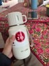草莓生活保温杯女款便携式婴儿外出冲奶保温壶316大容量水杯女生长效保温 白色 600ml （保温24小时） 实拍图