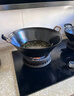 王源吉铁锅炒锅铸铁锅双耳苏锅王老式家用圆底无涂层龟纹大肚炒锅36cm 实拍图