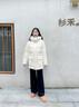 波司登25年羽绒服女士冬季90绒加厚脱卸帽修身中长款休闲百搭外套 实拍图
