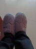 品赫（PIN HE）棉拖男鞋秋冬季家居棉拖鞋女情侣保暖厚底防滑室内地板女拖 兔毛灰色 280mm 适合41-42的脚 实拍图