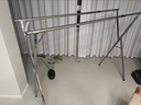 全品屋晾衣架落地免安装折叠可伸缩阳台晒衣架不锈钢晒被子架衣架DX1.6 实拍图