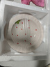 食品级草莓陶瓷餐盘可爱家用宿舍草帽盘蛋糕盘高颜值精致餐具碗盘 8.5英寸-草莓裙花边盘1个装 实拍图