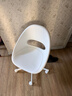宜家（IKEA）LOBERGET洛贝里特马尔夏转椅家用靠背椅办公椅书桌椅 白色转椅 实拍图