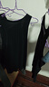 海澜之家背心男纯棉男士背心100%纯棉汗衫男宽松大码老头衫打底背心男保暖 100%纯棉-黑色/黑色(2件装) XL -175/100(130-150斤) 实拍图
