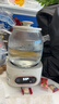 美的（Midea）花漾0胶水全玻璃全自动养生壶 多功能煮茶壶 母婴烧水壶恒温电热水壶煮茶器花茶壶1.2L YS12B102 实拍图