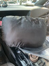 BIMLL B汽车腰靠冲孔麂皮绒靠背腰垫办公室腰靠座椅靠垫护腰家用车用靠枕 实拍图