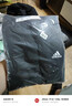 阿迪达斯卫衣男春季户外跑步运动套头衫防风保暖透气运动服 黑/白 XL  实拍图