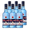红星二锅头 蓝瓶绵柔8陈酿 清香型白酒 43度 750ml*2瓶  口粮酒 实拍图