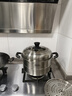 顺达（SND） 顺达蒸锅304不锈钢双层双篦蒸煮锅大号组合盖汤锅燃气电磁炉通用 【1锅+2屉】 26cm 实拍图
