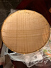 极景竹簸箕竹筛子手工竹编制品农家用大号圆簸箕晾晒筐 直径40cm高6cm 实拍图