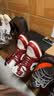 Jordan男AJ1小芝加哥配色 AJ 1中帮运动休闲鞋DQ8426-105白红41 实拍图