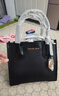 MICHAEL KORS礼物轻奢MK女包MERCER手提单肩斜挎包风琴包 中号 黑色 实拍图