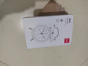 得力（deli）儿童节礼物迷你复古机械闹钟低噪夜光卧室床头闹钟儿童 学生启蒙闹钟 白色9024开学礼物开学季 实拍图