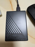 西部数据（WD）2TB 移动硬盘 USB3.0 My Passport随行版2.5英寸 白 机械硬盘 笔记本电脑外接 大容量加密存储 实拍图