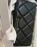 CHARLES&KEITH质感菱格链条小方钱包女包包女包生日礼物圣诞礼物CK6-10680924 Black黑色 XS 实拍图