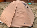 牧高笛（MOBIGARDEN）冷山3帐篷 户外露营徒步防风防雨三人帐篷 NXZQU61008 暖沙色 实拍图