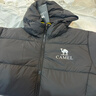 骆驼（CAMEL）户外羽绒服冬季新款男女同款高蓬防风保暖外套大朵鸭绒面包服 实拍图