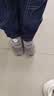 NEW BALANCE0-4岁婴幼童春夏格雷系灰舒适学步鞋996GR 实拍图