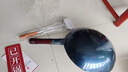 陳枝記铁锅炒锅陈枝记无涂层健康炒菜锅家用商用熟铁圆底不粘锅燃已开锅 33cm有耳单锅+锅铲+锅盖 实拍图