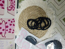 东义严选高弹力豌豆发圈运动健身高马尾发绳耐用皮筋扎头发头绳不伤发头饰 实拍图