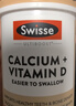 Swisse斯维诗 钙片+维生素D迷你钙片 中老年成人孕妇补钙 柠檬酸钙300片 实拍图