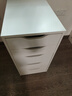 宜家（IKEA）ALEX阿来斯办公室储物柜边角柜收纳柜阁楼抽屉柜 白色 实拍图