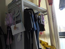 昭简简易衣柜全钢架结构卧室家用出租房简易衣架货架式衣帽架挂衣柜 【送前帘】三层高160cm 长60宽40cm 实拍图