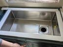 悍高（HIGOLD） 厨房水槽304不锈钢手工压纹大单槽家用台下洗菜盆家用洗碗槽水池 75×43抽拉龙头 实拍图