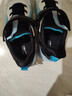 鸿星尔克（ERKE）童鞋男女童跑鞋儿童秋季新品密网缓震运动鞋尔克白/泳池蓝/正黑41 实拍图