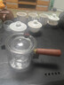 忆壶茶泡茶壶玻璃煮茶壶器茶水分离侧把壶电陶炉专用烧水壶一人用分茶具 实拍图