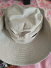 牧高笛（MOBIGARDEN）渔夫帽  户外徒步加宽遮阳帽男女通用渔夫帽 浅卡其 实拍图