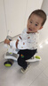 babycare儿童滑板车1-6岁二合一多功能童车重力转向静音轮生日礼物 辛德白 实拍图