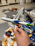 卡威（KIV）C919飞机模型儿童玩具a380飞机仿真模型合金民航飞机摆件男孩客机 国商C919客机 实拍图