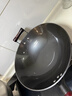 林熹记铁锅陆川生铁铸铁锅炒锅手工浇铸厨房好物家用无涂层不粘锅炒菜锅 圆底 34cm （带锅盖+铲子）已开锅 实拍图