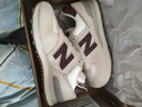 NEW BALANCE NB574官方休闲鞋女鞋复古舒适秋冬透气网鞋轻便百搭潮流运动鞋 米白色 WL574RCF 37 (脚长23.5cm)尺码详询客服 实拍图