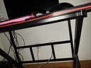 奥伦福特  电脑桌台式家用电竞游戏桌办公书桌简约书房写字桌子 碳纤维纹路单桌-80*60 升级款电竞桌 实拍图