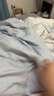 富安娜 舒暖纤维被 四季被子春秋被芯 双人加大盖被5.4斤 230*229cm 白 实拍图