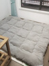 南极人羊羔绒床垫床褥子秋冬季加绒加厚保暖学生宿舍90x190单人垫被软垫 加厚羊羔绒床垫-灰色 90x200cm【加绒加厚】 实拍图