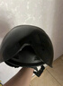 青霄 安全头盔 标准款 新国标 3C认证 抗冲击包裹式防护 电男动女四季车骑通用 黑色防晒镜片 实拍图