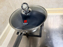 三禾0涂层炒锅无涂层不粘锅304钛不锈钢电磁炉通用炒菜锅30cmLC30S16 实拍图