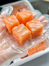 尚致挪威三文鱼冰鲜三文鱼刺身中段进口即食当天现切大西洋鲑生吃鱼片 挪威进口 三文鱼丁 400g 净重 实拍图