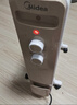 美的（Midea）【强劲热力】电热油汀/取暖器家用/加热电暖器/17片电暖气片/立式加热器大面积加湿恒温 HYW30GW 实拍图