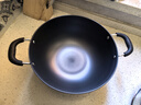苏泊尔（SUPOR）炒锅双耳炒锅铁锅深型平底无涂层铸铁炒锅燃气电磁炉通用加深加大 32CM(适合2~5人)  32cm 实拍图