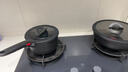 特福（Tefal）锅具套装百变锅铸铝红心可拆卸煎炒锅有钛不粘锅六件套黑美人【带硅胶铲】 实拍图