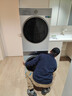 小天鹅（LittleSwan）洗烘套装 10KG滚筒洗衣机全自动+变频热泵烘干机家用【小乌梅3.0奶油白】VE40W+VE40W 国家补贴 实拍图